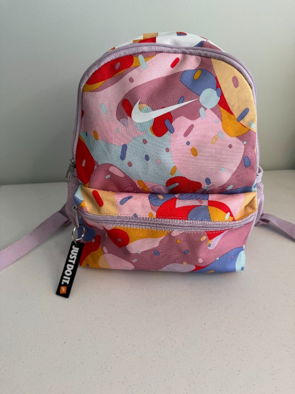 Like New Nike Brasilia JDI Mini Backpack Pink Sprinkles